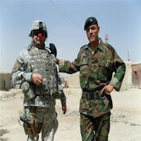 Showing the Afghan Army how tough Americans are